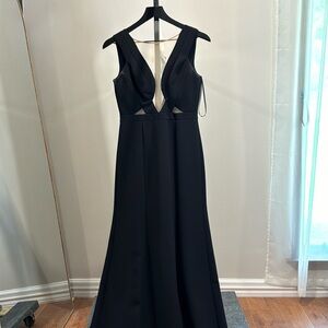 BCBG BLACK FORMAL GOWN